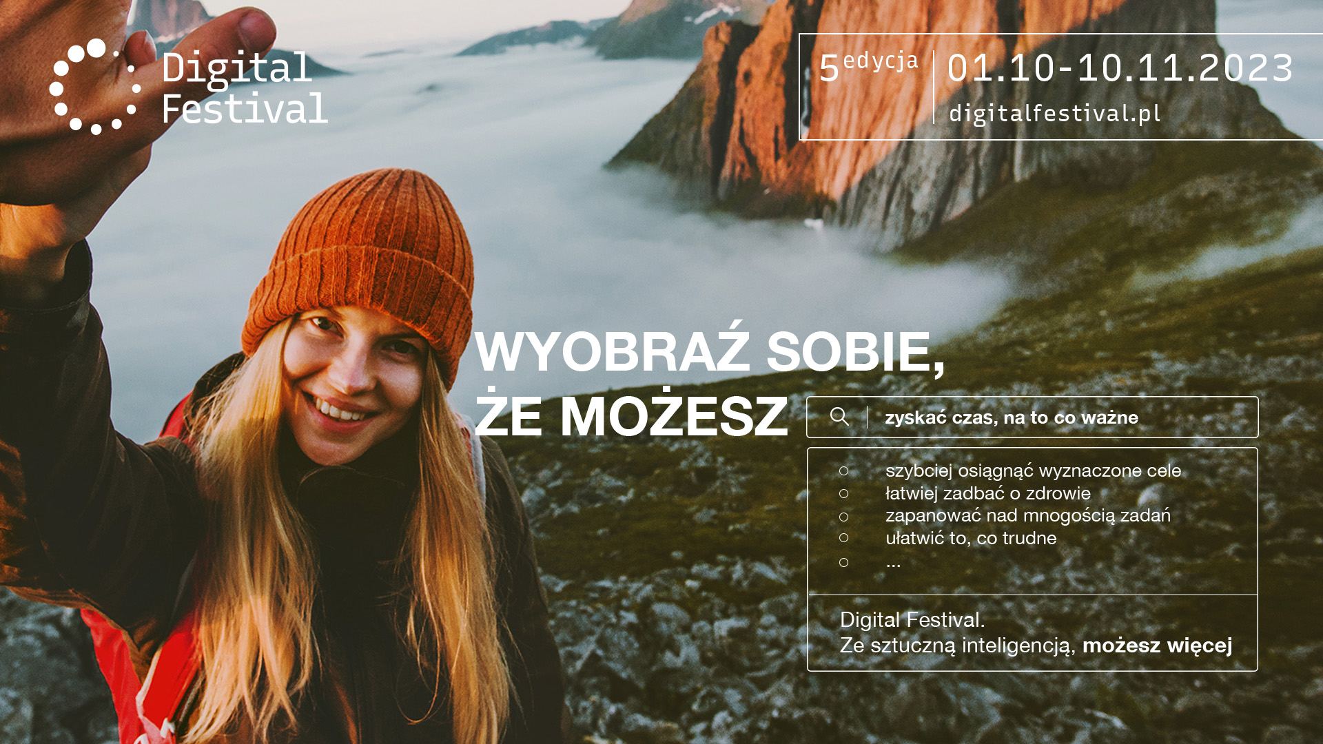 #MożeszWięcej – już 1 października rusza Digital Festival