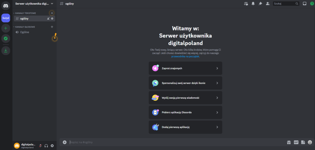 Poradnik midjourney - witaj na swoim serwerze discord